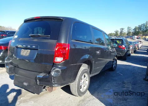 2012 Dodge Grand Caravan Sxt z USA, uszkodzony, nr VIN 2C4RDGCG7CR334405